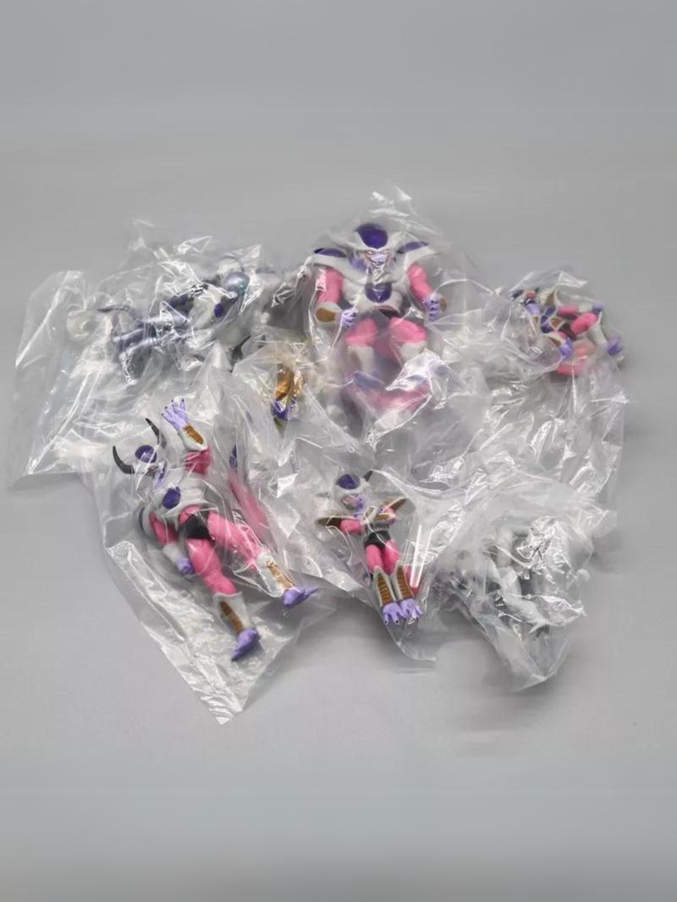 Set de 8 figuras de Acabado de PVC Freeza, 8 formas, Anime, DBZ, figuras de PVC