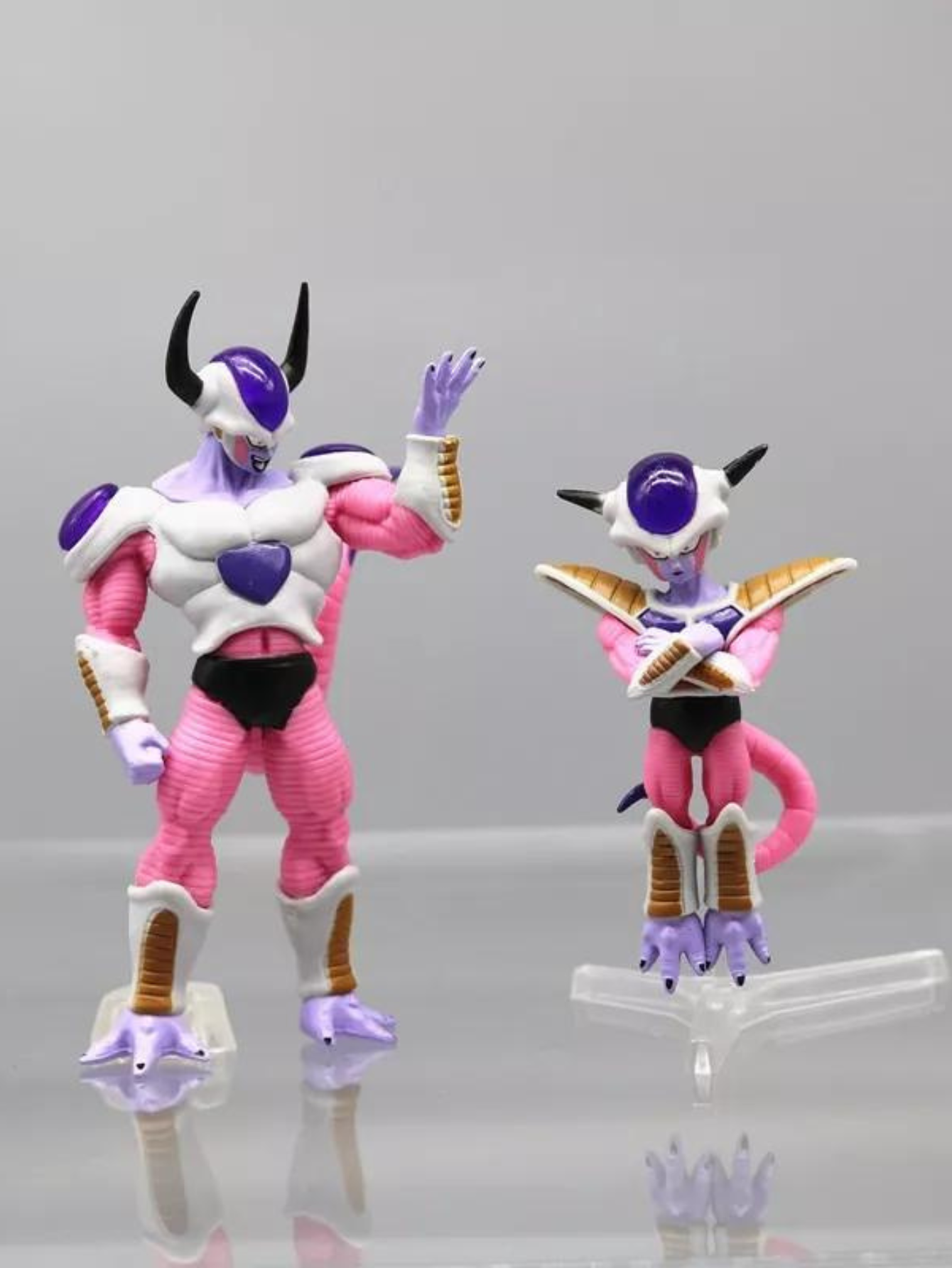 Set de 8 figuras de Acabado de PVC Freeza, 8 formas, Anime, DBZ, figuras de PVC