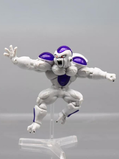 Set de 8 figuras de Acabado de PVC Freeza, 8 formas, Anime, DBZ, figuras de PVC