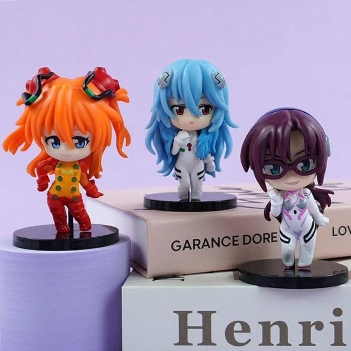 Set de 6 figuras coleccionables NGE Anime/manga Generico