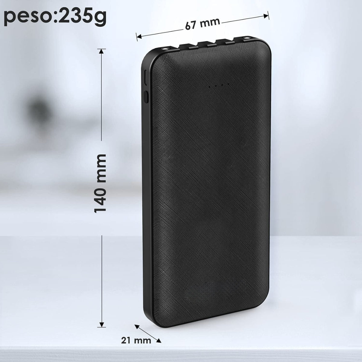 Power Bank 10000mah Bateria Portátil Alta Compatibilidad