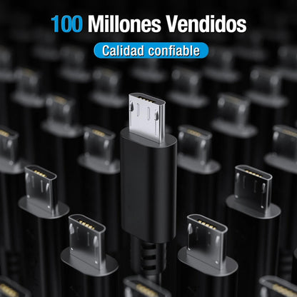 Cable de carga y transmisión de datos compatible con Type V8 2A 1.5 Metros