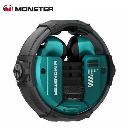 Monster-auriculares inalámbricos XKT10 para jugadores, cascos deportivos con Bluetooth, resistentes al agua, TWS, reducción de ruido y micrófon