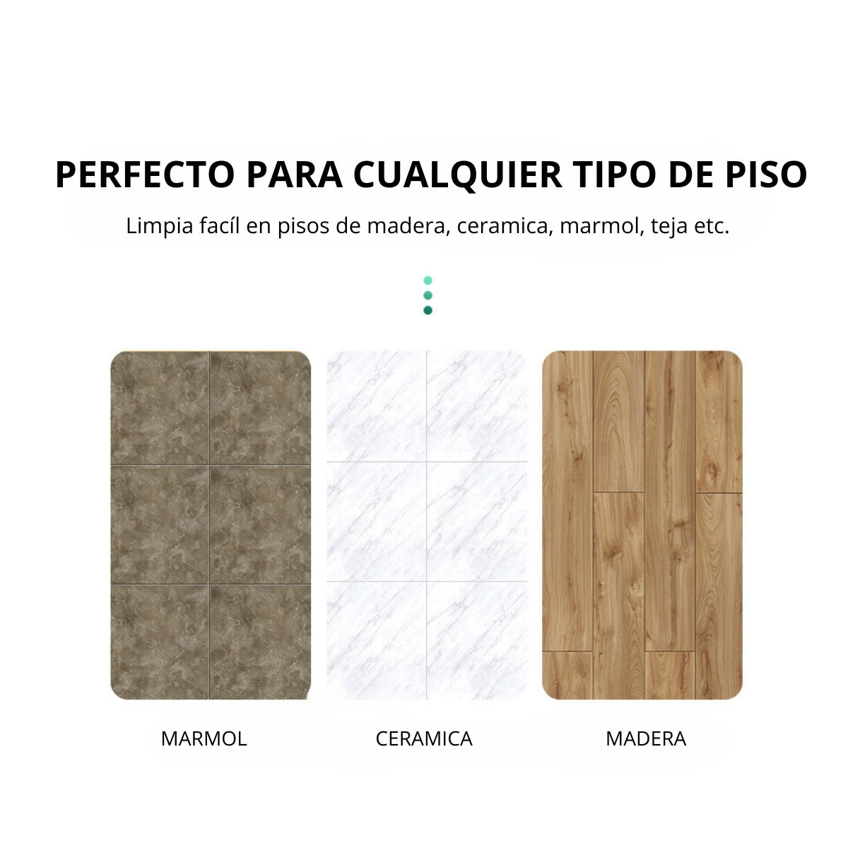 Fregona de microfibra para suelos de madera dura