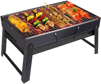 Parrilla al aire libre, compacta y conveniente, esencial para el ocio al aire libre, barbacoa, camping, yakiniku, carne, verduras, mariscos, montañas, ríos, mar