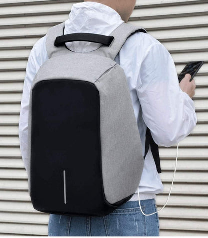 Mochila con interfaz de carga USB de gran capacidad, bolsa de ordenador multifunción, mochila ligera de viaje