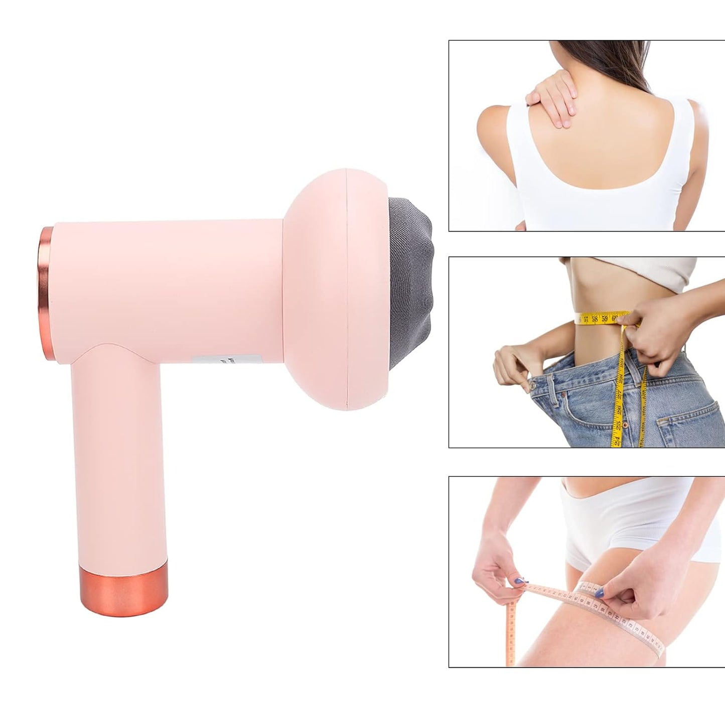 Martillo de masaje eléctrico, vibrador de percusión de tejido profundo, moldeador, alivio del dolor, relajación muscular, masajeador de espalda para Fitness, adelgazamiento