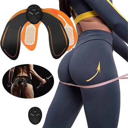 Tonificador para glúteos eléctrico ideal para entrenamiento de caderas, abdominales, con 6 modos de entrenamiento fitness inteligente