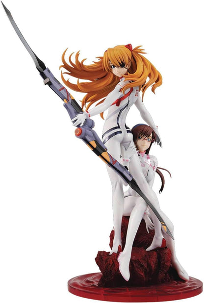 Figura de acción de Anime, estatua de Pvc de Asuka Makinami, modelo de muñeca, adorno coleccionable, juguetes de regalo, 26cm