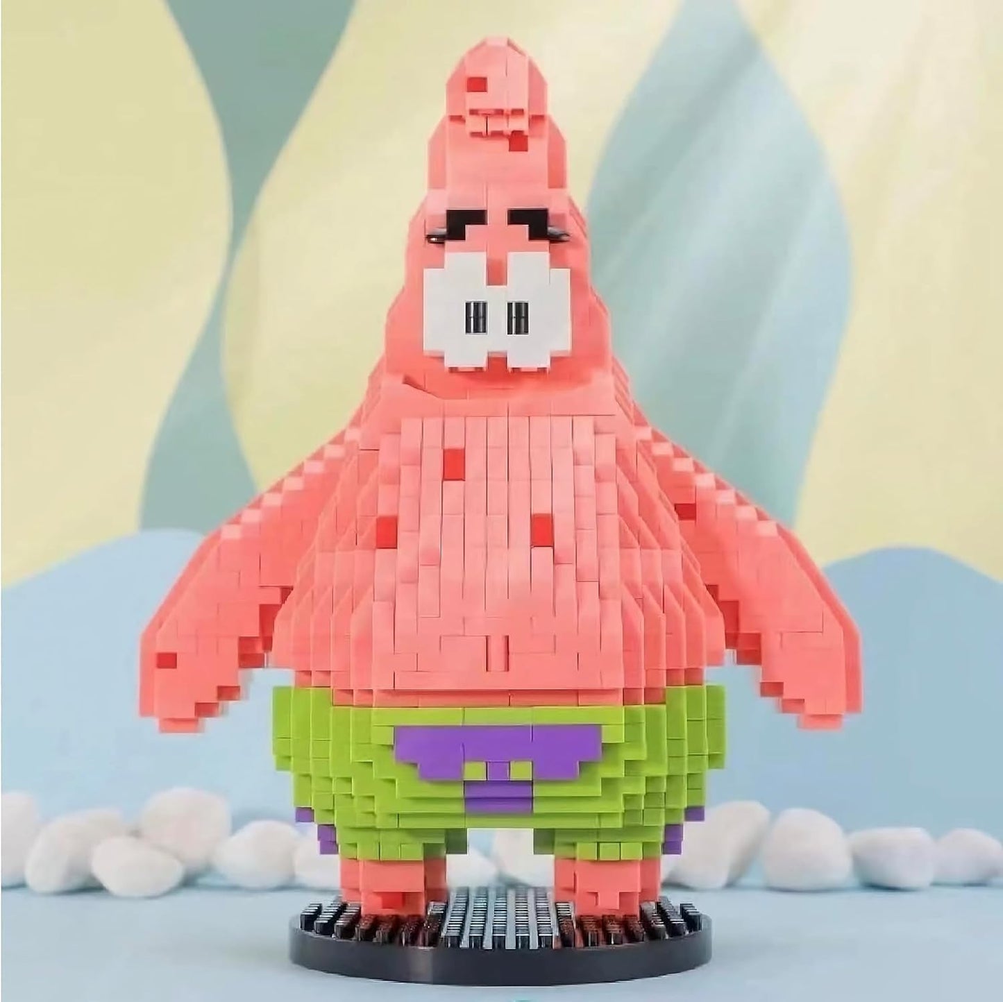 Patricio Estrella, Figura Construible de Bob Esponja, Colección Increíble de Juguetes para Fans, Ideal para Todas Las Edades y Aficionados de la Serie