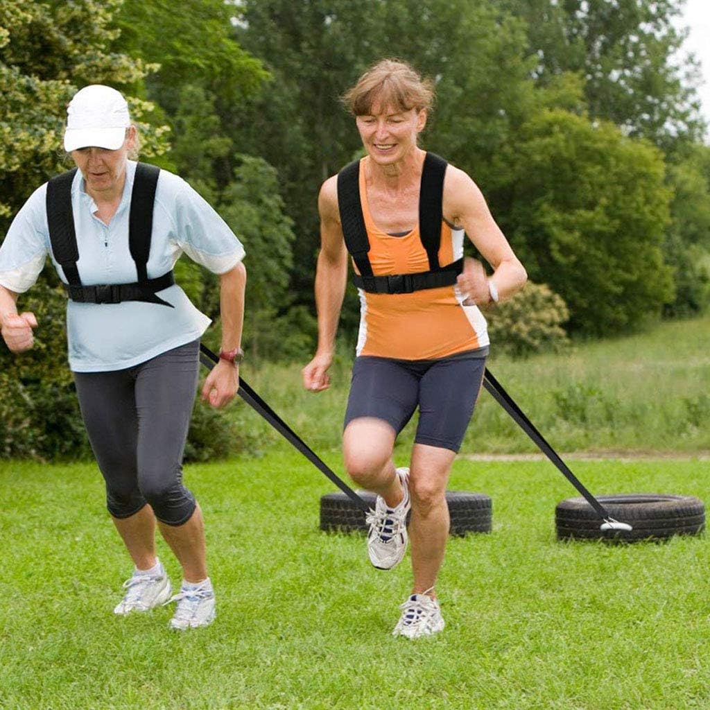 Chaleco de entrenamiento con anés de trineo para entrenamiento de fuerza velocidad y agilidad, tamaño ajustable