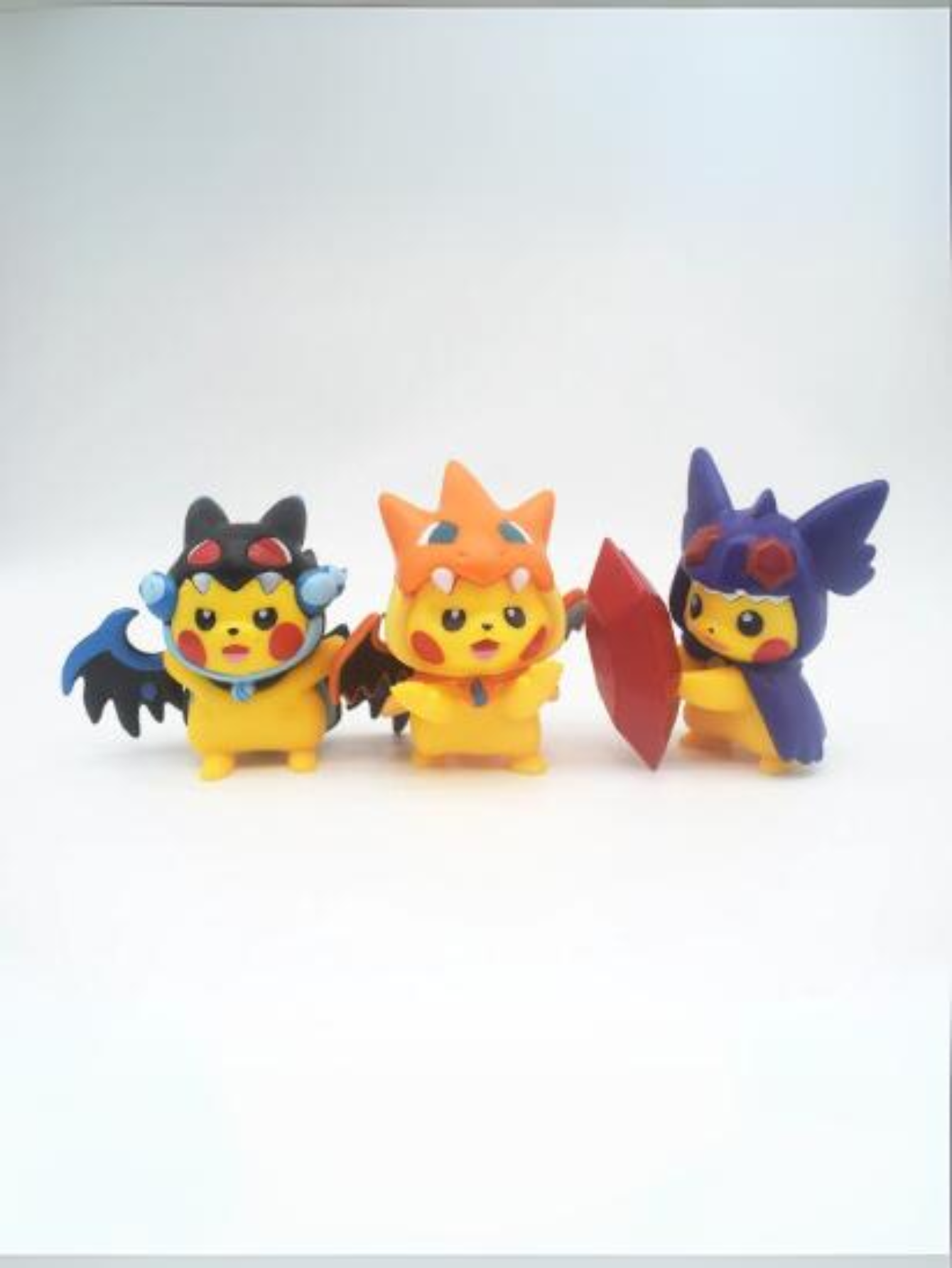 Set de 7 Figuras Coleccionables de Serie/Manga, Diseño de Disfraz de Mega Evoluciones/Legendarios