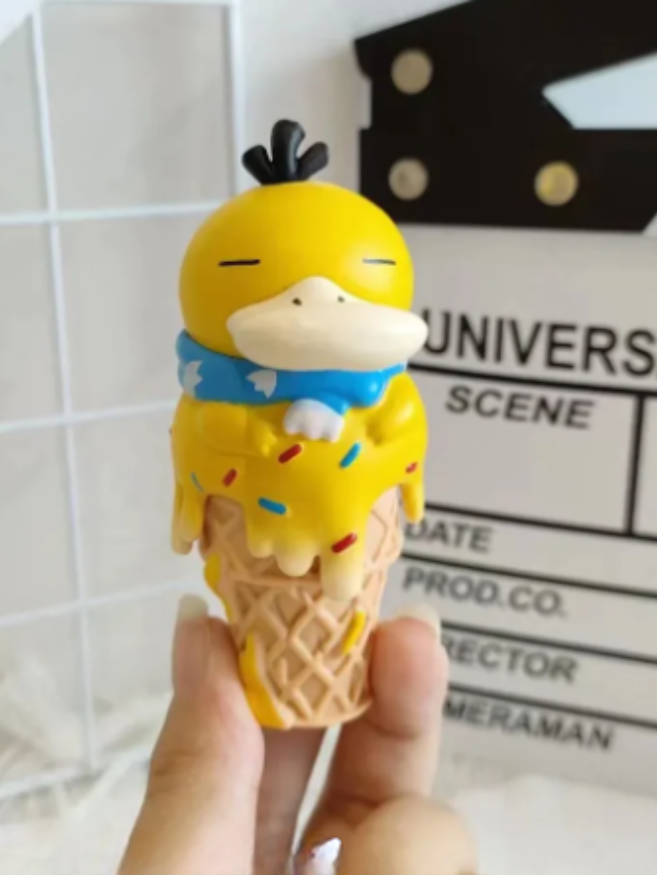 Set de 6 Figuras Ice Cream Coleccionables de Serie/Anime, Muñecos de Decoración