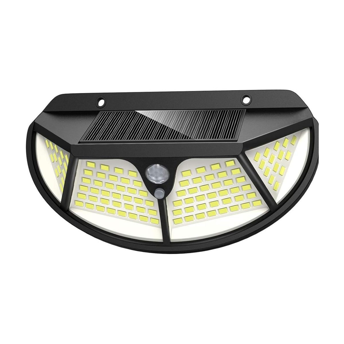 Lámpara de pared solar para exteriores, movimiento y sensor de luz, luces de reflector IP65 para jardín, patio, puerta de pared