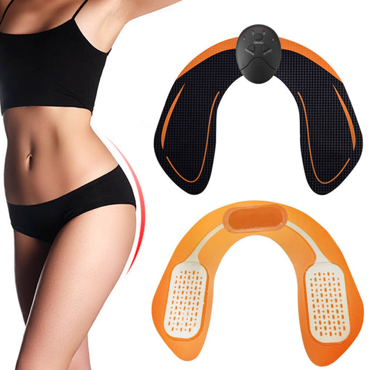 Tonificador para glúteos eléctrico ideal para entrenamiento de caderas, abdominales, con 6 modos de entrenamiento fitness inteligente