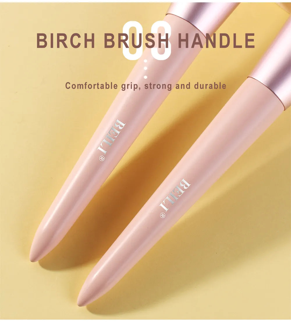 Brochas de maquillaje, 11 piezas, juegos de brochas de maquillaje profesionales, brocha para base, polvos para mezclar, correctores de rubor, juego de brochas de maquillaje para ojos con bolsa de cosméticos de cuero de PU