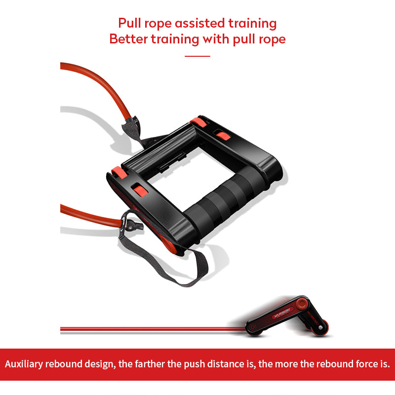 Rueda para Entrenamientos Abdominales en Interiores Diseño 3 en 1 Con Ligas de Resistencia Ideal para Entrenamientos Centrales