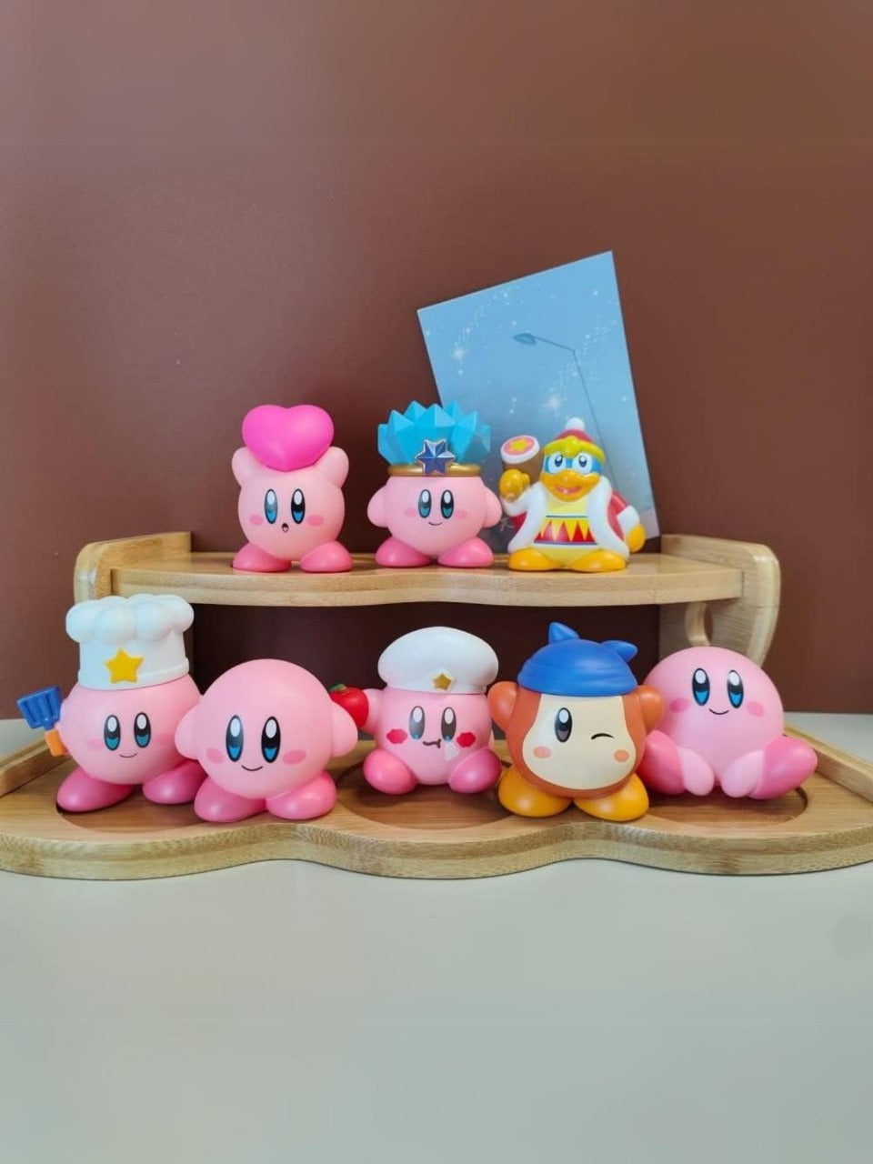 Set de 8 figuras anime/manga Kirby 5cm Generico