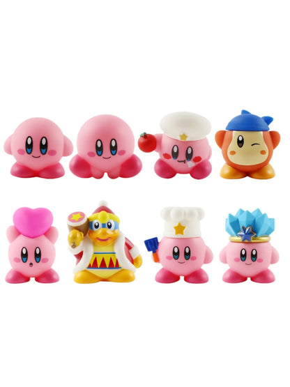 Set de 8 figuras anime/manga Kirby 5cm Generico