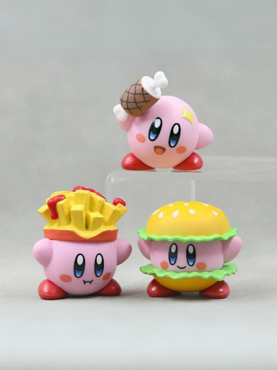 Set de 6 figuras anime/manga kirby especial de cocina, 5cm Generico