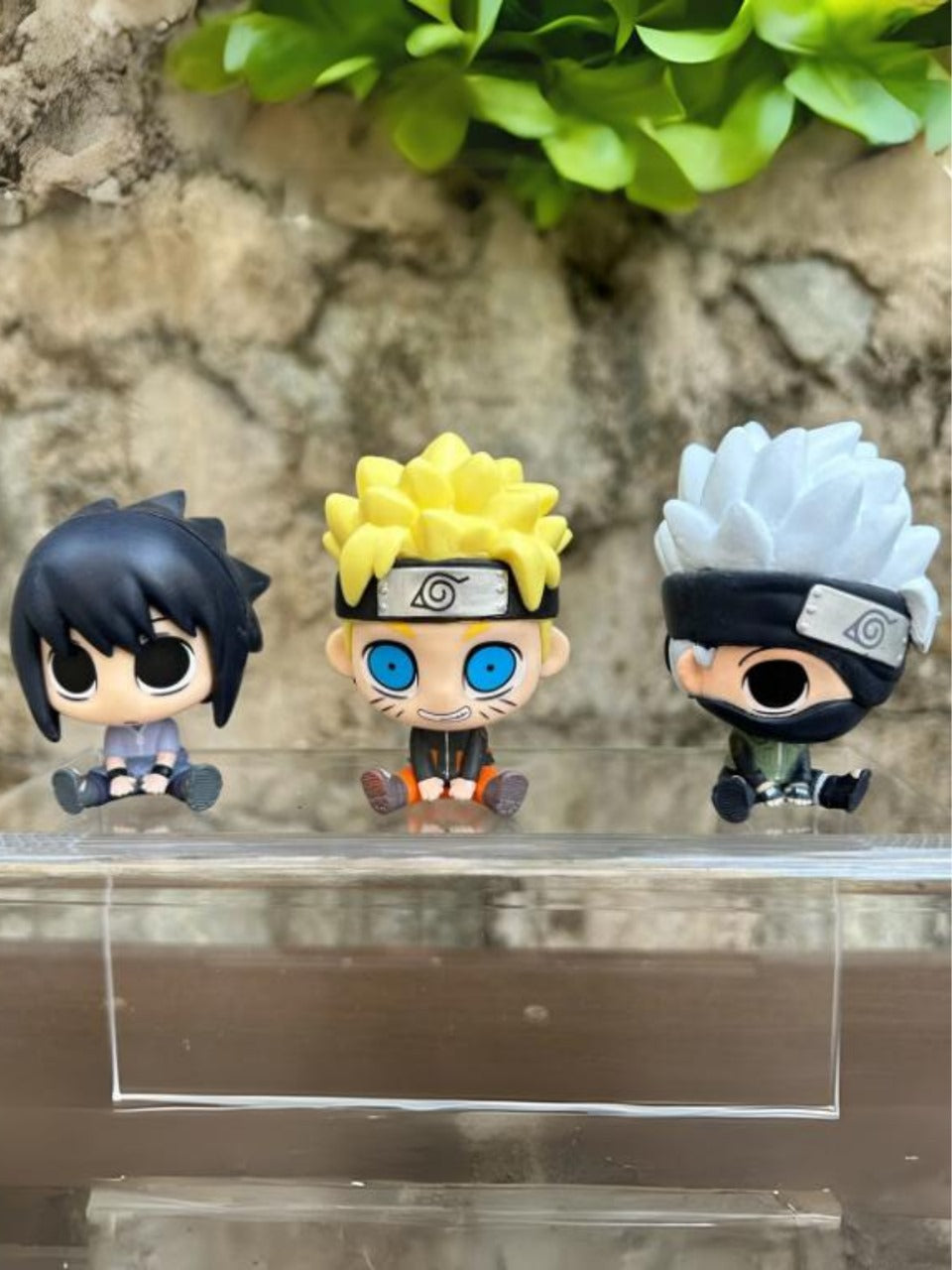 Set de  6 figuras coleccionables Anime/Manga Naruto, 5cm Generico Version Chiquita