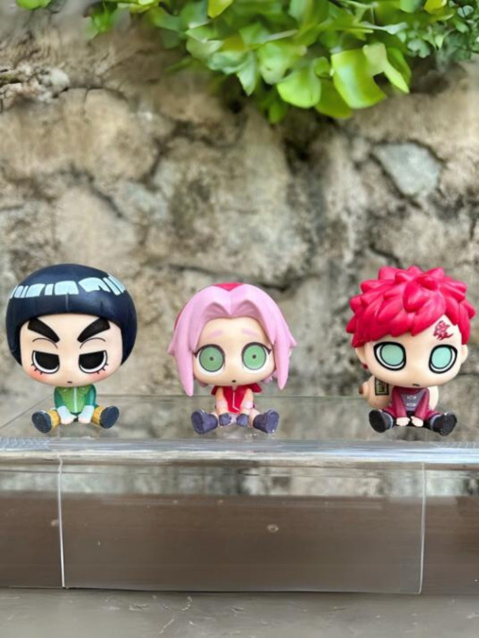 Set de  6 figuras coleccionables Anime/Manga Naruto, 5cm Generico Version Chiquita