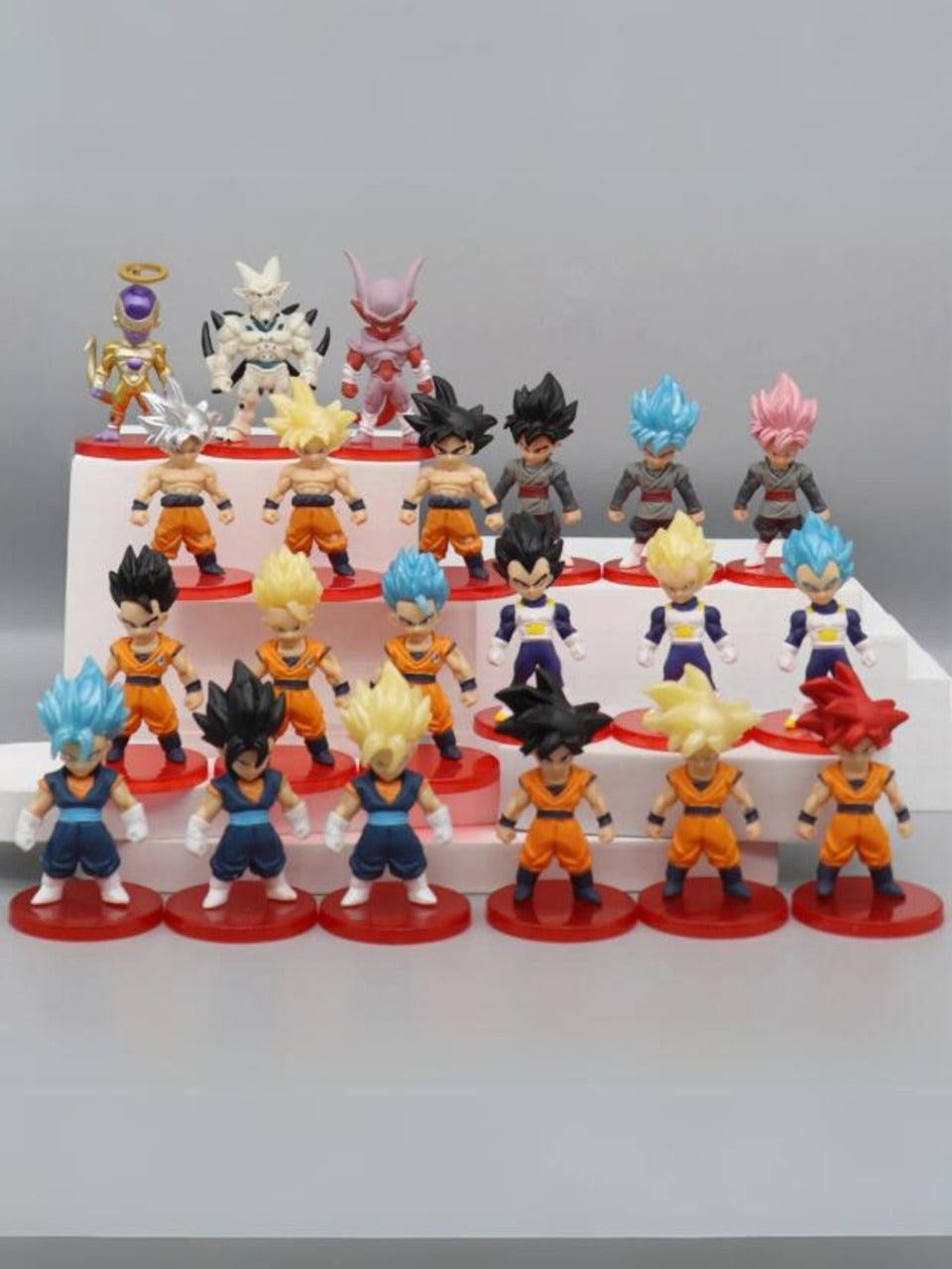 Set de 21 figuras coleccionables DBZ Anime/manga