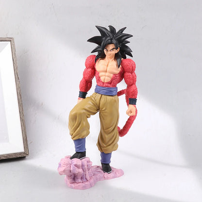 Figuras de acción de Dragon Ball, Son Goku, Ssj4, Super Saiyan 4, Goku, PVC, modelo de juguete, regalos para niños