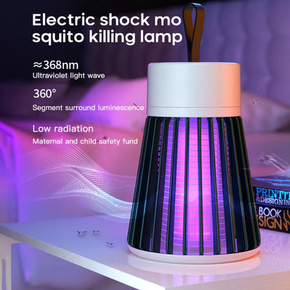 Lámpara eléctrica antimosquitos para exteriores, luz nocturna repelente de mosquitos, recarga USB, mata insectos, Camping y dormitorio