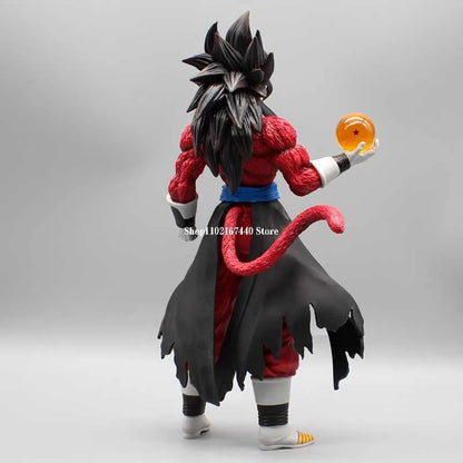 Figura de 30cm GK figura de acción de Anime SSJ4 Vegetto, escultura demoniacal Fit, colección de PVC, modelo de muñeca, juguetes, regalo