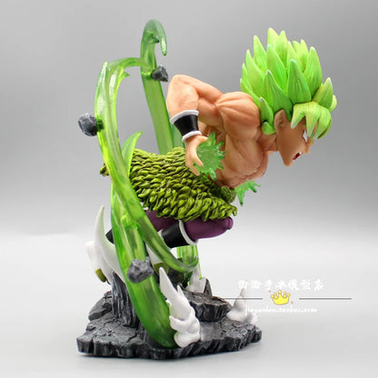 Figura de acción de Dragon Ball GK Broly para niños, estatua de PVC de 17cm, modelo de colección de dibujos animados, juguetes para regalos