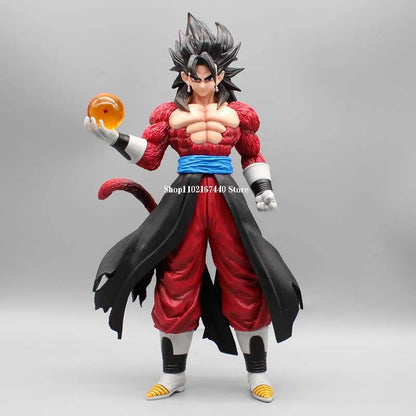 Figura de 30cm GK figura de acción de Anime SSJ4 Vegetto, escultura demoniacal Fit, colección de PVC, modelo de muñeca, juguetes, regalo