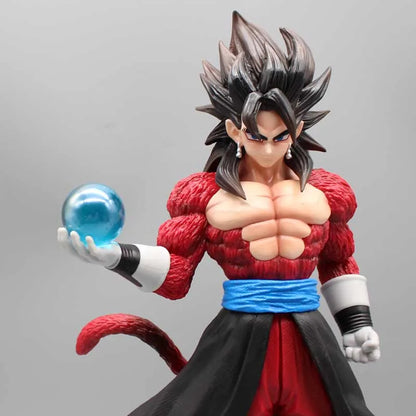 Figura de 30cm GK figura de acción de Anime SSJ4 Vegetto, escultura demoniacal Fit, colección de PVC, modelo de muñeca, juguetes, regalo