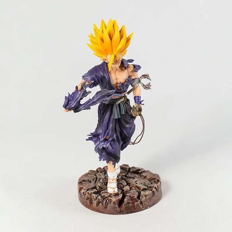 Figuras de acción de Dragon Ball Z, modelo de estatua de PVC, juguete de decoración, samurái, Vegetto, freezer, Super Saiyan, Son Goku, Gohan, Broly, Vegeta