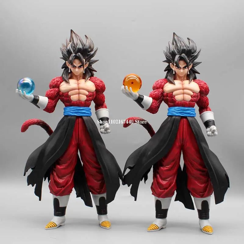 Figura de 30cm GK figura de acción de Anime SSJ4 Vegetto, escultura demoniacal Fit, colección de PVC, modelo de muñeca, juguetes, regalo