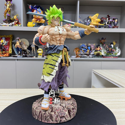 Figuras de acción de Dragon Ball Z, modelo de estatua de PVC, juguete de decoración, samurái, Vegetto, freezer, Super Saiyan, Son Goku, Gohan, Broly, Vegeta