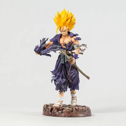 Figuras de acción de Dragon Ball Z, modelo de estatua de PVC, juguete de decoración, samurái, Vegetto, freezer, Super Saiyan, Son Goku, Gohan, Broly, Vegeta