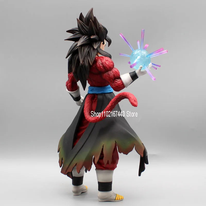 Figura de 30cm GK figura de acción de Anime SSJ4 Vegetto, escultura demoniacal Fit, colección de PVC, modelo de muñeca, juguetes, regalo