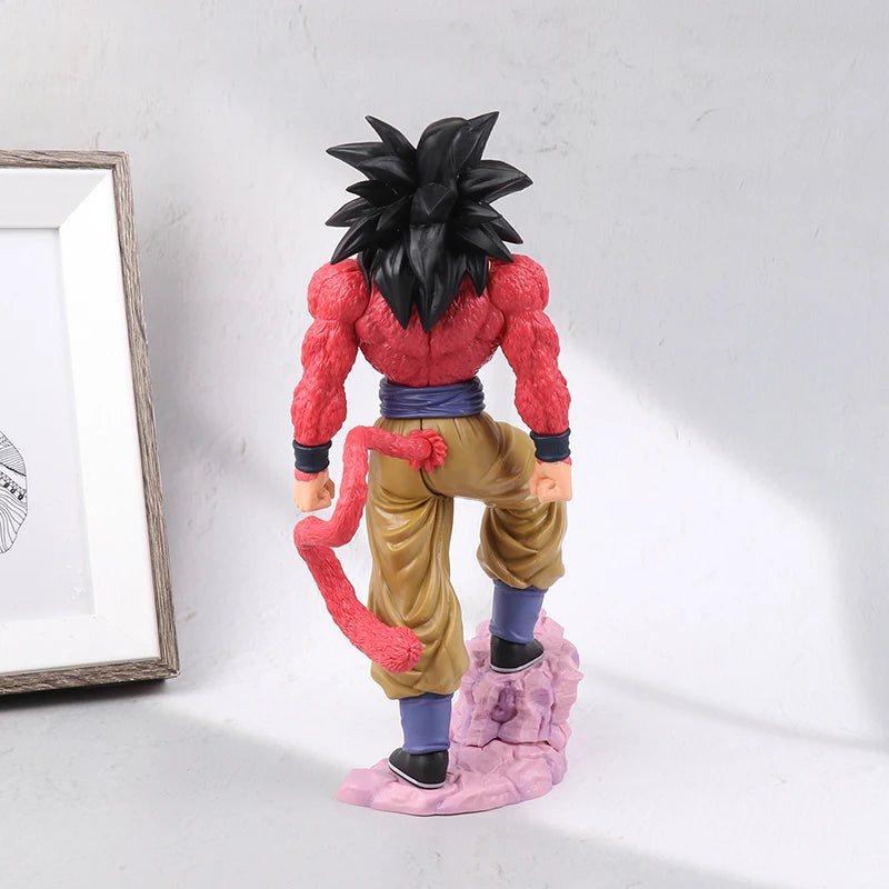 Figuras de acción de Dragon Ball, Son Goku, Ssj4, Super Saiyan 4, Goku, PVC, modelo de juguete, regalos para niños