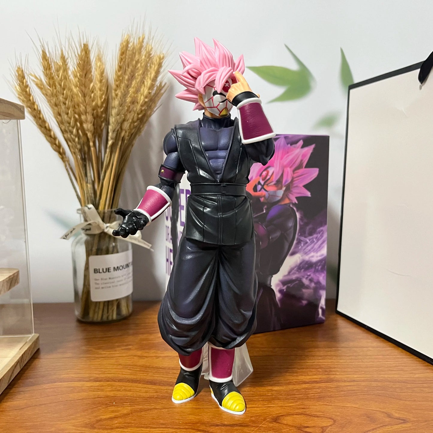 Figura de acción, modelo coleccionable de Pvc, Super Saiyan, Ichiban, recompensa, máscara rosa, tercera misión, regalos de Juguetes