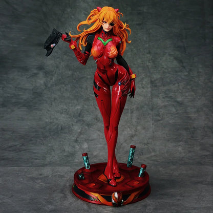 Figura de acción de Anime EVA Asuka Langley Shikinami, modelo a escala 1/4, decoración de colección, juguetes para regalo