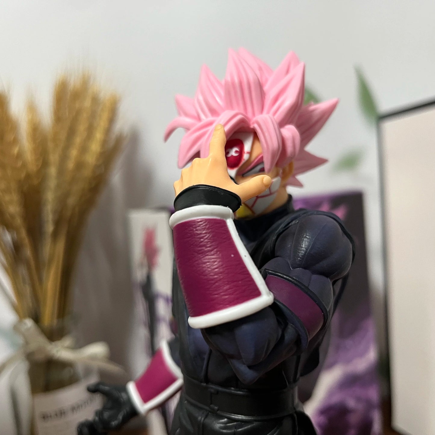 Figura de acción, modelo coleccionable de Pvc, Super Saiyan, Ichiban, recompensa, máscara rosa, tercera misión, regalos de Juguetes