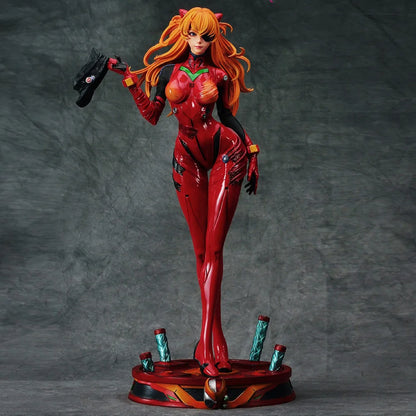 Figura de acción de Anime EVA Asuka Langley Shikinami, modelo a escala 1/4, decoración de colección, juguetes para regalo