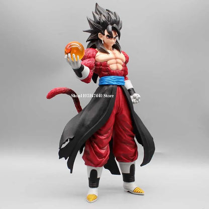 Figura de 30cm GK figura de acción de Anime SSJ4 Vegetto, escultura demoniacal Fit, colección de PVC, modelo de muñeca, juguetes, regalo