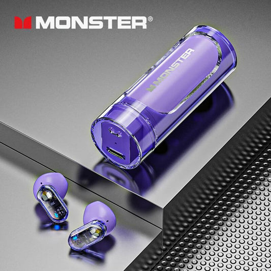 Monster XKT33 Auriculares Inalámbricos Bluetooth con larga resistencia sonido envolvente HIFI  llamada clara uso cómodo tacto inteligente