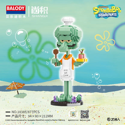 Patricio Estrella, Figura Construible de Bob Esponja, Colección Increíble de Juguetes para Fans, Ideal para Todas Las Edades y Aficionados de la Serie