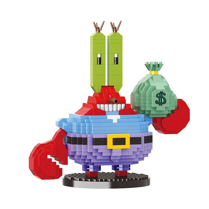 Patricio Estrella, Figura Construible de Bob Esponja, Colección Increíble de Juguetes para Fans, Ideal para Todas Las Edades y Aficionados de la Serie