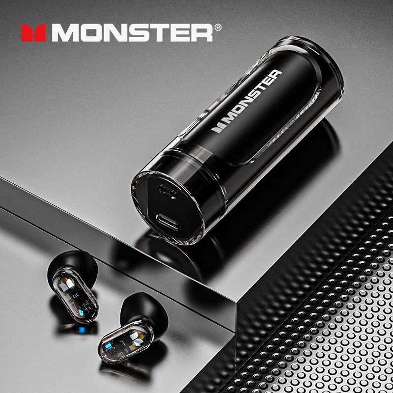 Monster XKT33 Auriculares Inalámbricos Bluetooth con larga resistencia sonido envolvente HIFI  llamada clara uso cómodo tacto inteligente